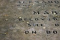 Old Gravestone (1800's) Royalty Free Stock Photo