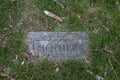 Old gravestone with Mother on it