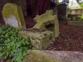 Old Graveyard Barons Haugh Nature Reserve Motherwell. Scotland.UK.