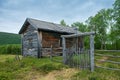 A old graveyard in Utsjoki Lappland,Finland Royalty Free Stock Photo