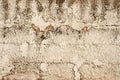 Old gray cement wall surface with cracks. dirty cement walls with rough surface. Texture of old gray concrete wall for background. Royalty Free Stock Photo