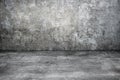 Old gray concrete room for background Royalty Free Stock Photo