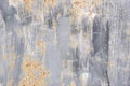 Rusty gray metal background texture, close-up Royalty Free Stock Photo