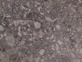 Old gray surface with dots. Gray background with a pattern. Concrete floor with stones. Royalty Free Stock Photo