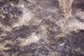 A old gray white purple concrete wall with damages and stains of dirt and paint. rough surface texture Royalty Free Stock Photo
