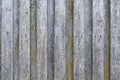Old gray wood panel with vertical lines