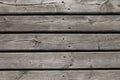 Old gray wood planking Royalty Free Stock Photo