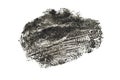 Black old fingerprint Royalty Free Stock Photo
