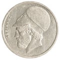 20 old Greek Drachmas coin