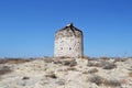 Old Greek windmill on Kos island Royalty Free Stock Photo