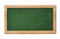 Old green blackboard with bright wooden frame Royalty Free Stock Photo