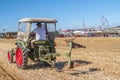 Old green fendt Tractor at show