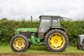 A old green john deere 2650 tractor Royalty Free Stock Photo