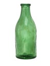 Old green medicine bottle
