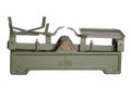 Old green vintage scale Royalty Free Stock Photo