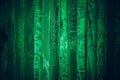 Old green vintage wood. Dark green vintage wood texture and background. Abstract texture and background for designers. Old vintage Royalty Free Stock Photo