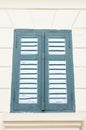 Old green window Royalty Free Stock Photo