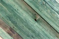 The old green wood texture with natural patterns Royalty Free Stock Photo