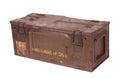 Old Grenade Box Royalty Free Stock Photo