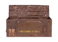 Old Grenade Box Royalty Free Stock Photo