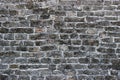 Old grey bricks wall