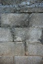 Old grey cement wall surface with cracks. dirty cement walls with rough surface. Texture of old gray concrete wall for background. Royalty Free Stock Photo