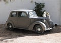 Old Grey Fiat sedan at Masseria Il Frantoio, Southern Italy