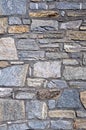 Old grey stone wall Royalty Free Stock Photo