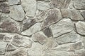 Old grey stone wall background texture Royalty Free Stock Photo