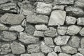 Old grey stone wall background texture Royalty Free Stock Photo