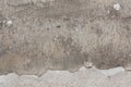 Old grey stucco wall with cracked plaster. Background texture Royalty Free Stock Photo