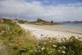 Old Grimsby, Tresco, Isles of Scilly, England Royalty Free Stock Photo