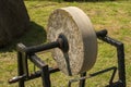 Old grinding wheel Royalty Free Stock Photo