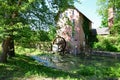 Old Grist Mill Graced by Shady Trees in Indiana