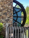 Water wheel at old grist mill Royalty Free Stock Photo