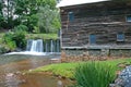 Old Gristmill & Dam Royalty Free Stock Photo
