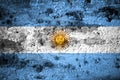 Old grunge Argentina background flag Royalty Free Stock Photo