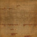 Old grunge background of shabby sackcloth