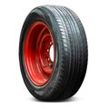 Wheel and tire isolated