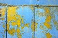 Old grunge colorful shabby metallic wall texture