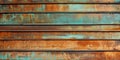 Old grunge copper bronze rusty texture background. Distressed cracked patina siding. Royalty Free Stock Photo