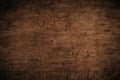 Old grunge dark textured wooden background,The surface of the old brown wood texture,top view brown wood paneling Royalty Free Stock Photo