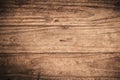 Old grunge dark textured wooden background, The surface of the old brown wood texture, Top view teak wood paneling Royalty Free Stock Photo