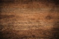 Old grunge dark textured wooden background,The surface of the old brown wood texture,top view brown wood panelitng Royalty Free Stock Photo