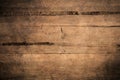 Old grunge dark textured wooden background,The surface of the old brown wood texture,top view brown wood paneling Royalty Free Stock Photo