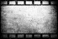 Old grunge film frame