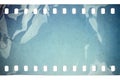 Old grunge filmstrip