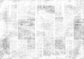 Vintage grunge newspaper collage background Royalty Free Stock Photo