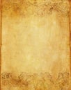 Old grunge paper background with vintage style Royalty Free Stock Photo