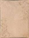 Old grunge paper background with vintage style Royalty Free Stock Photo